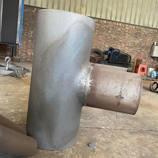 Quality Q235B Carbon Steel  Asme B16 9 Lateral Tee Butt Welded Tee Y Shaped for sale