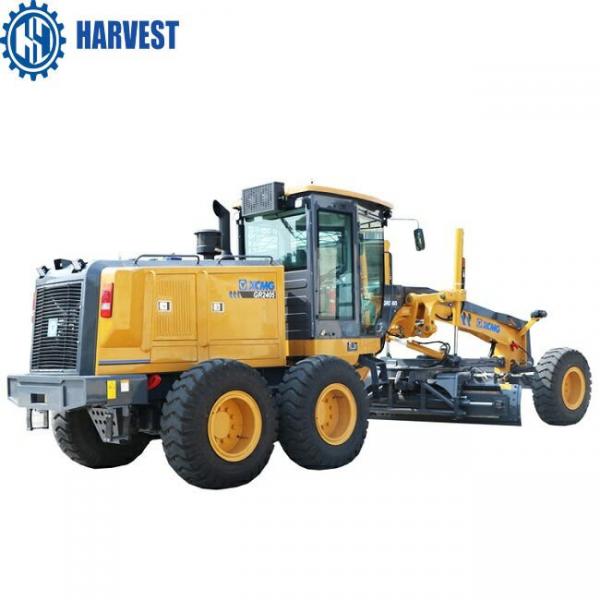 Quality Ground Clearance 586mm GR2405 17Ton 240HP 2200rpm Motor Grader Machine for sale
