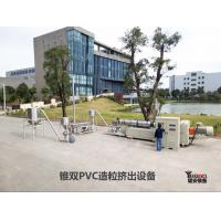 China PVC Compounding Pelletizing , Granulator Machine Polyvinyl Vhloride Compound Granule Machine factory