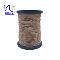 Quality 155 / 38 Awg Copper Litz Wire Nylon / Polyester Served for sale