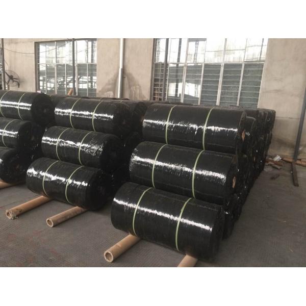 Quality 235G Woven Geotextile Filter Fabric Circle Loom 40KN /40KN for sale