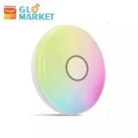China 36W Modern Music Ceiling Light Colorful RGB Remote Control APP Smart Music LED Ceiling Light factory
