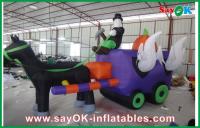 China Oxford Cloth Inflatable Halloween Decorations , Party Inflatable Carriage factory
