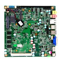 China Mini-itx motherboard Celeron® J1900 6COM ddr3 motherboards onboard 32GB / 64GB SSD factory