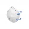 China Easy Breathing Ffp2 Valved Mask Medical Respirator Mask White factory