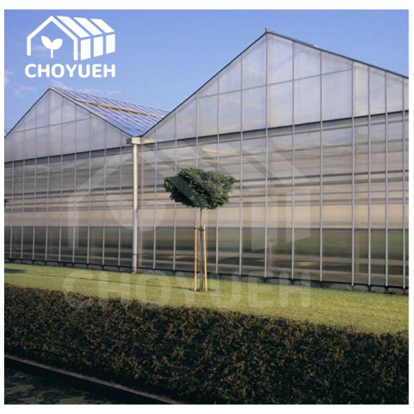 Quality HDG Polycarbonate Sheet Greenhouse For Residential Applications for sale