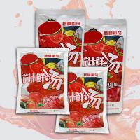 China Organic / Natural Pouch Tomato Sauce With 4.1g Fat 4.2g Protein 17.3g Carbohydrates factory