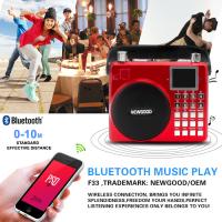 China Newgood 20W Bluetooth Outdoor Music Player with Voice recording and Handle for sale