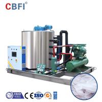 China Industrial 10 Ton Flake Ice Machine Fully Automatic Ice Production Seawater Ice Machine factory