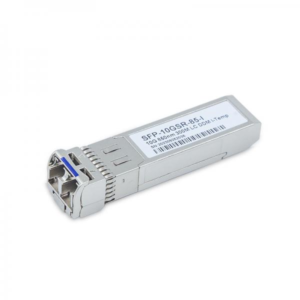 Quality Cisco Compatible 10GBASE-SR SFP+ 850nm 300m Duplex LC MMF Transceiver Module (Industrial) for sale