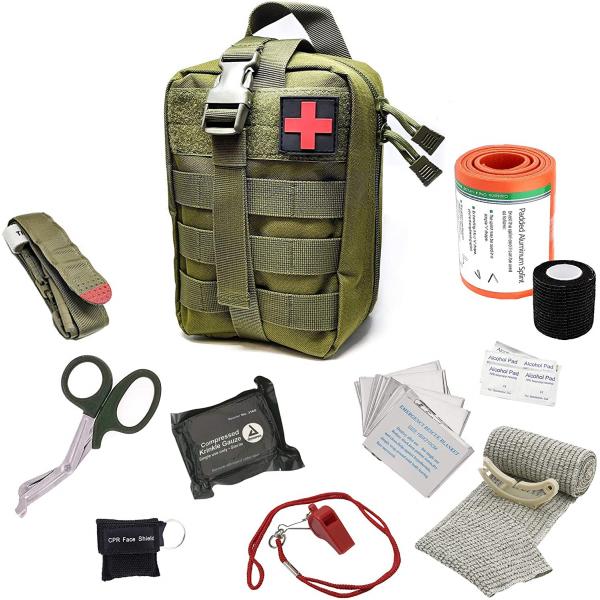 Quality Emergency Tactical First Aid Kits For Police Office Use CE Certificate Survival for sale