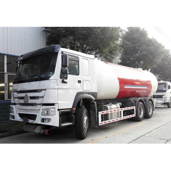 Quality HOWO 6x4 10 Wheel Bobtail LPG Truck 20M3  20000L For Filling LPG Gas Cylinders for sale