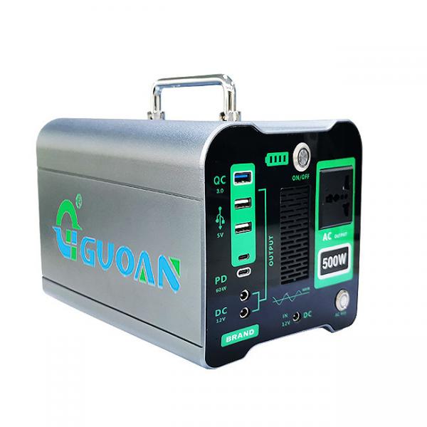 Quality 500W Travel Portable Power Plant Emergency Battery Stable Lightweight for sale