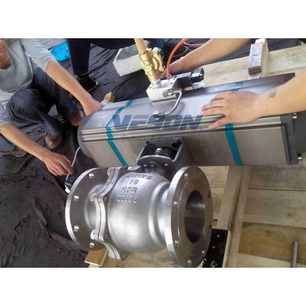 Quality Aluminum Alloy 3 Position Pneumatic Actuator For Material Loading Systems for sale