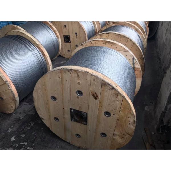 Quality Commercial Galvanized Guy Wire , High Strength Steel Wire For High - Rise Buildings for sale