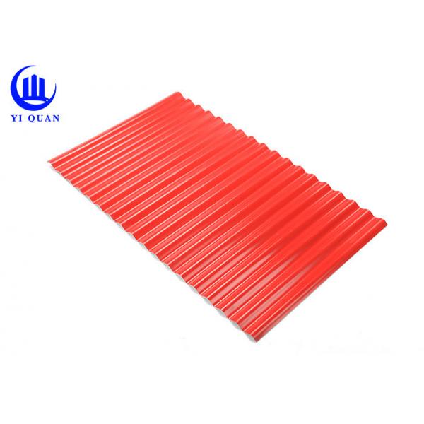 Quality Construction Material PVC Lightweight Plastic Roof Tiles For Corrosive Plant for sale