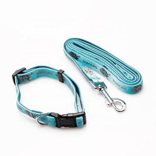 Quality Soft Universal Harness Leash Set Custom Luxury Leather Dog Collars for sale