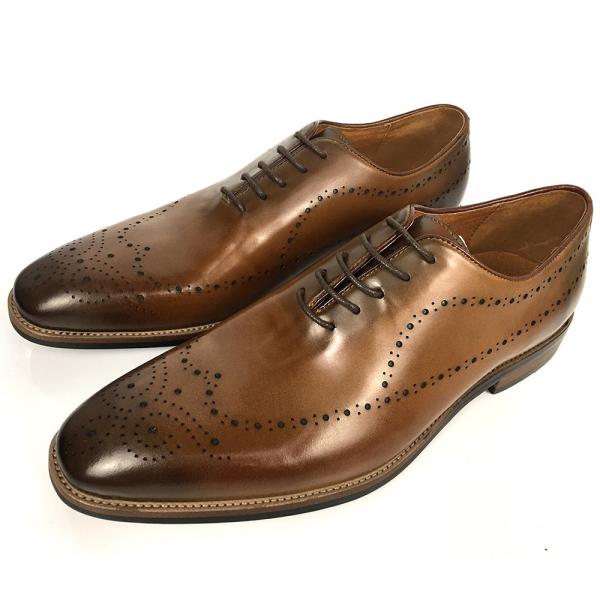 Quality Feedback Casual Leather Customized Logo Printed Good Dress Shoes Men Leather for sale