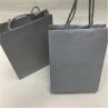 China Silver Foil Custom Printed Paper Bags , Luxury Paper Shopping Bags With Handles factory