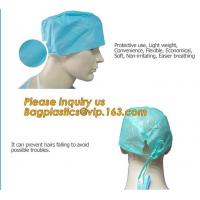 China Consumable Products Medical Disposable Cap with low price,Medical Disposable non-woven hospital bouffant cap BAGEASE for sale