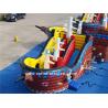 China Inflatable Pirate Boat Combo 9x5m , Kids Outdoor Inflatable Pirate Ship factory