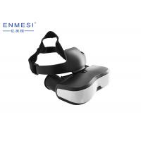 China 200 Inch Helmet Head Mounted Display 3D With HDMI High Resolution Big Screen factory