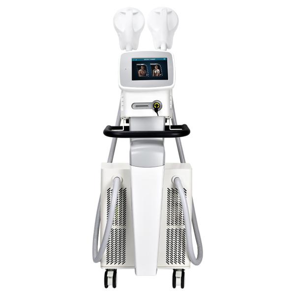 Quality Vertical 2 Handles 300us Hi-Emt Body Contouring Machine for sale