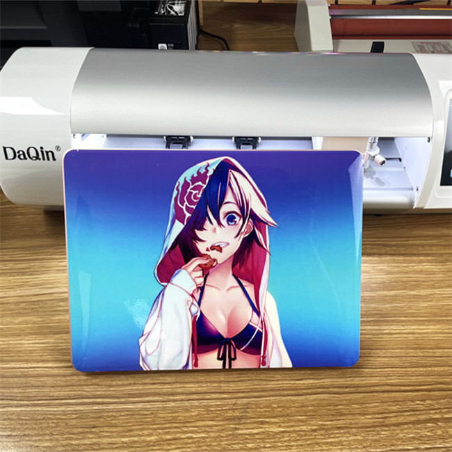 Quality OEM Vinyl Sticker Cutter Printer Laptop Skin And Screen Protector Machine for sale