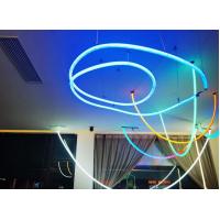 China 30mm multi color changing flexible 360 round ip68 neon landscape 24v rgbic neon tube lightings factory