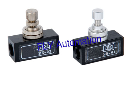 China Standard Compressed Air Flow Control Valves RE-01,RE-02,RE-03,RE-04 factory