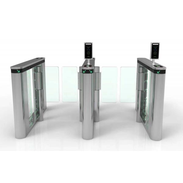 Quality 55-65 Persons/Min Gym Access Control Fastlane Turnstiles IP54 for sale