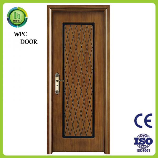 Quality Soundproof ODM WPC Plain Flush Internal Doors Solid Core For Villa for sale