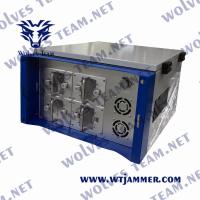 China Adjustable 10 Bands Bomb Signal Jammer WIFI VHF UHF Large Jamming Range 500m for sale