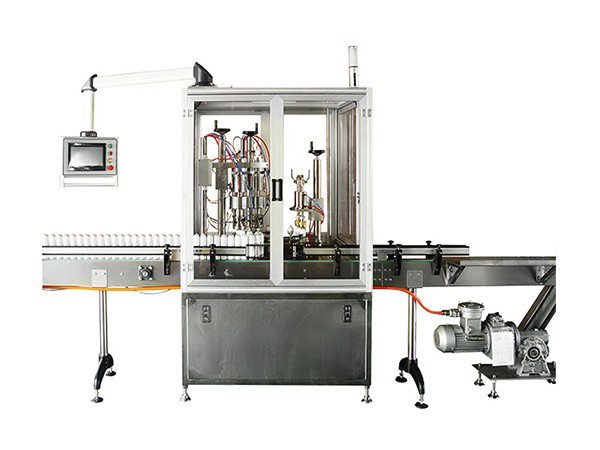 Quality 50-500ml Bottle Packing Machine Single Glass Bottle Alcohol Filling And Capping Machine for sale