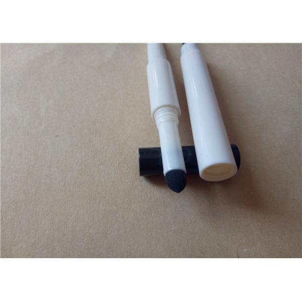 Quality White Tube Waterproof Eyeshadow Pencil Plastic Material Long Standing for sale