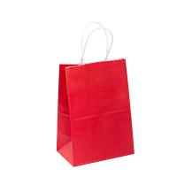 Quality Custom Gift Shopping Carrier Packaging Colourful Kraft Handle Paper Bags for sale
