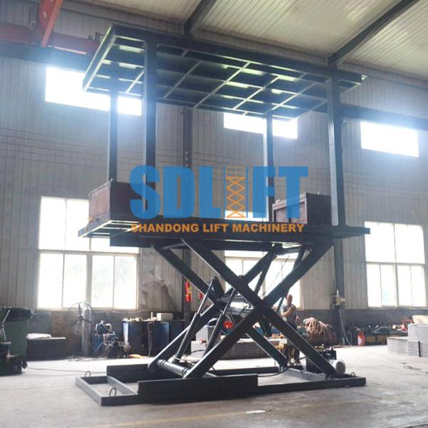 Quality Heavy Duty Underground Scissor Car Lift for sale