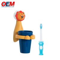 China Customized Toothbrush Holder Baby Wall Mounted Toothbrush Cup Toothbrush Mouthwash Cup Cartoon Cute Tooth Cup Holder factory