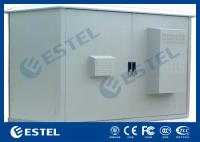 China Two Compartment Cooler Outdoor Communication Cabinets Assembled Structure IP55 factory