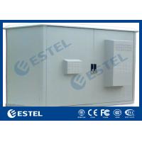 China Two Compartment Cooler Outdoor Communication Cabinets Assembled Structure IP55 for sale