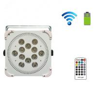 China Pro Sound 12PCS 5in1 15W Wireless Led Par Lights With Battery For Wedding Light Effect factory