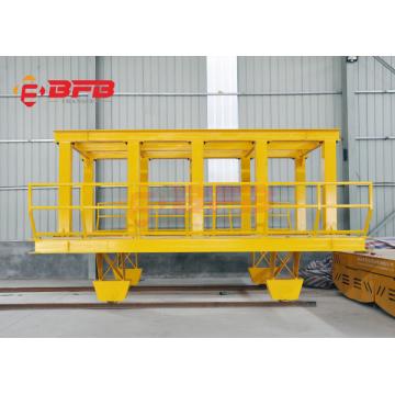 Quality Mobile On Rail Transfer Cart , Material Transfer Trolley KPJ - 20T Model for sale