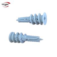China White Plastic Wall Anchors Fish Like Drywall Screw Inserts For Gypsum Board factory
