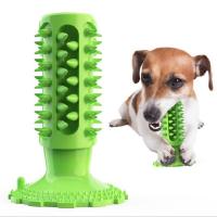 China Molar Stick Suction Cup Squeaking Sound Dog Toys Golden Hair Pet Products factory