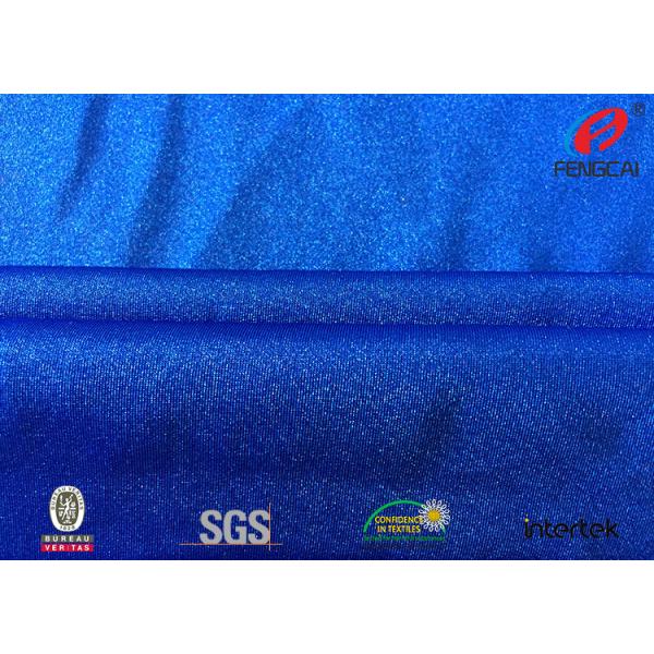 Quality Waterproof 40D Shiny Nylon Spandex Fabric For Bikini Swimwear 178cm Width for sale