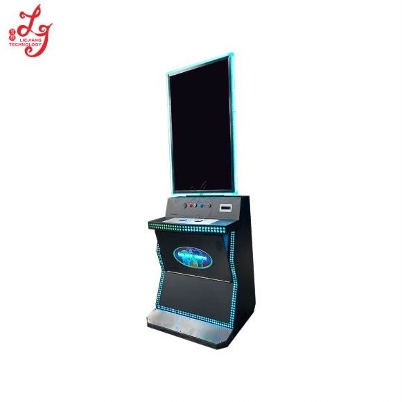 Quality 43 inch Vertical Video Slot Gaming Cabinet Dragon Iink Fusion Gaming Metal for sale