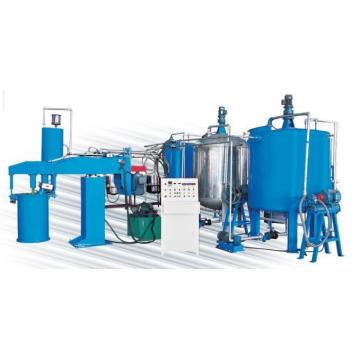 Quality 43kw Semi-Automatic Sponge Production Line For Foaming Mattress And Furniture for sale
