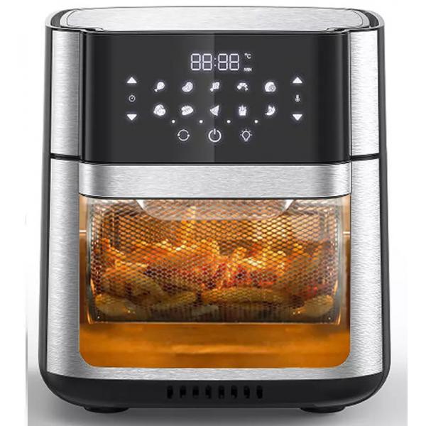 Quality Steam Digital Air Fryer With Digital Screen Stainless Steel Rotisserie Chicken for sale