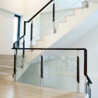 China High Permeability Tempered Glass Railing For Staircase Balcony Glass Balustrade factory
