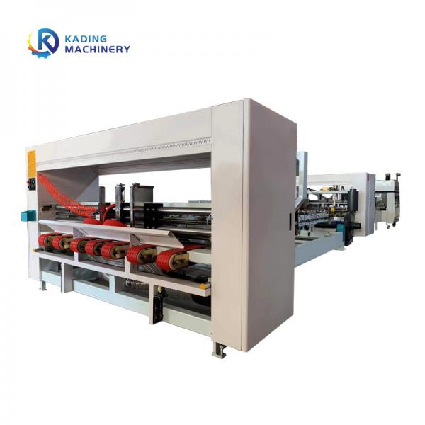 Quality Full Automatic Folding Gluing Machine With Auto Counting Function For Pasting Gluing Case for sale